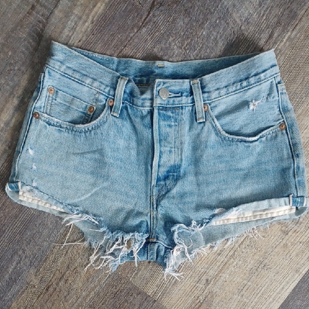 Levi's 501 Button-fly Denim Shorts